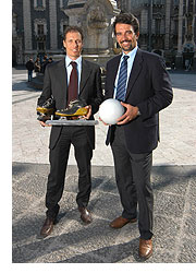 Piero Rebaudengo e Hugo Hernoff a Catania