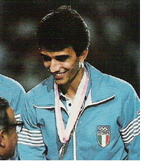 Sul podio olimpico nel 1984